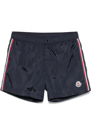 Moncler Bañador con detalle de rayas