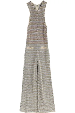 CHANEL Mono largo de punto 1986-1988