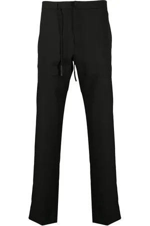Maison Margiela Pantalones de pinzas con detalle de costuras