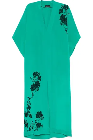 CARINE GILSON Vestido estilo caftán
