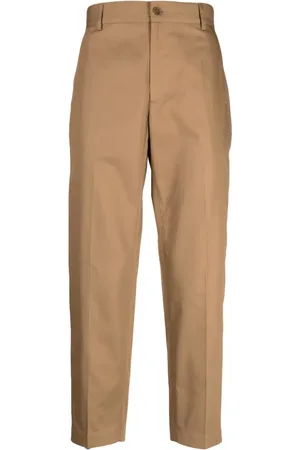 Maison Kitsuné Pantalones rectos con pinzas
