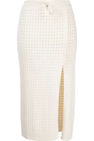 Cashmere In Love Falda midi de ganchillo Mona