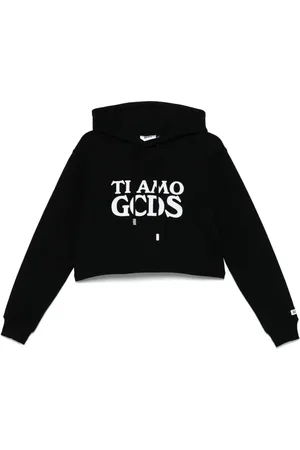 GCDS Sudadera con capucha y estampado Ti Amo