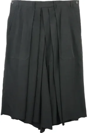YOHJI YAMAMOTO Pantalones anchos con pinzas