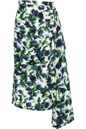 Erdem Falda midi con estampado floral
