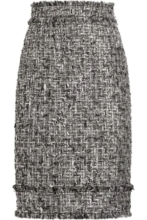 Dolce & Gabbana Falda de tweed