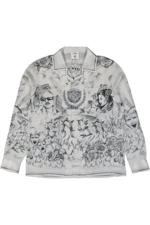 Casablanca Camisa con estampado gráfico