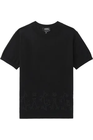 A.P.C. Camiseta bordada