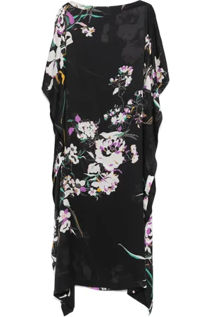 CARINE GILSON Vestido largo con estampado floral