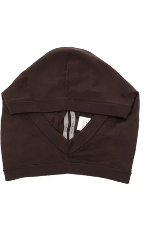 Rick Owens Pasamontañas con borde de canalé