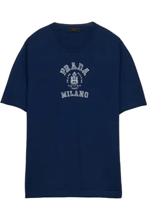 Prada Camiseta con logo estampado