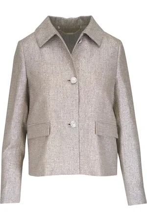 Kiton Blazer con botones de perlas