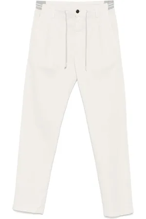 ELEVENTY Pantalones ajustados con pinzas