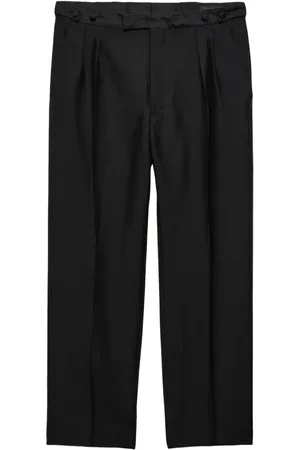Prada Pantalones anchos con pinzas