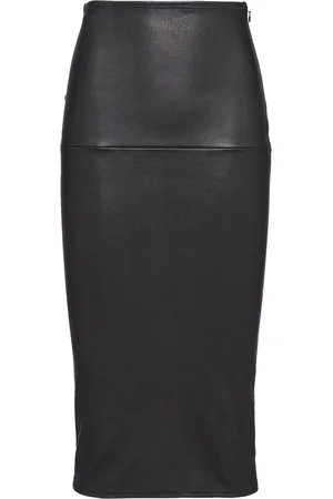 Prada Falda de tubo con dobladillo recto