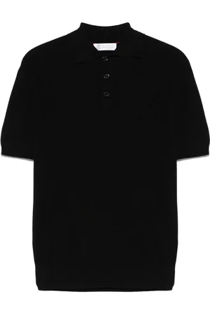 Brunello Cucinelli Polo de canalé