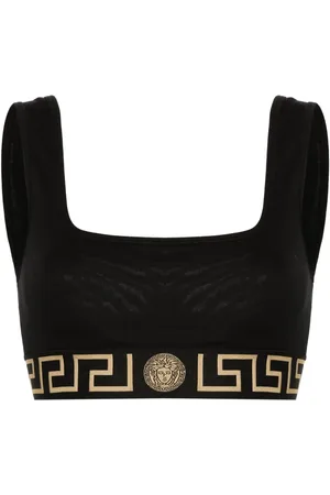 VERSACE Top corto Medusa Head