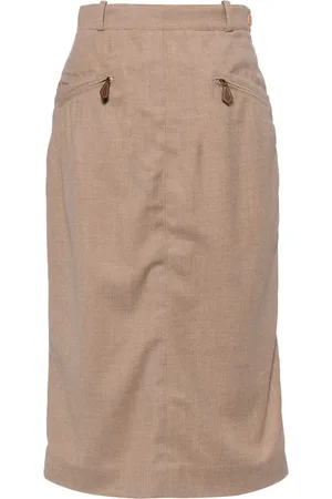 Hermès Falda de tubo 1990-2000