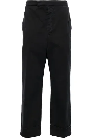 Thom Browne Pantalones rectos con pinzas