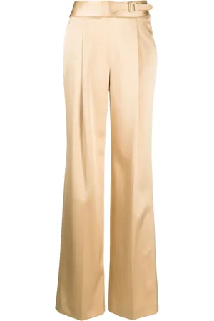 ERMANNO SCERVINO Pantalones de talle alto con pinzas