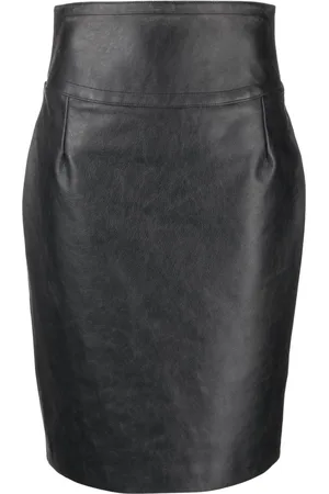 Givenchy Falda de tubo con detalle de hebillas