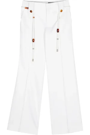 Gucci Pantalones rectos con pinzas 2000
