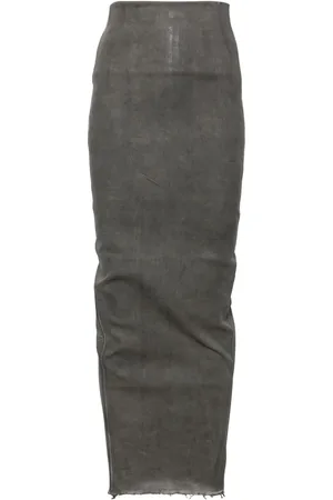 Rick Owens Falda de tubo larga Dirt Pillar