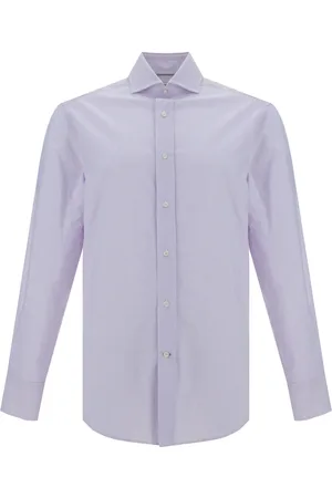 Brunello Cucinelli Camisa a rayas