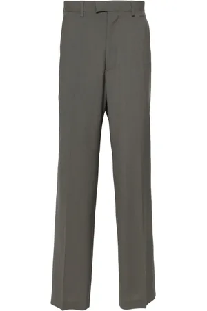 Maison Margiela Pantalones rectos con pinzas
