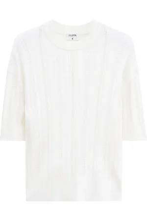 Filippa K Camiseta Braid Knit