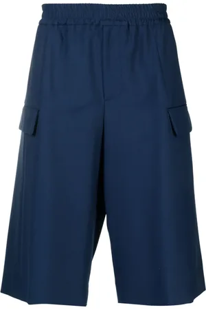 Alexander McQueen Pantalones cortos anchos con pinzas