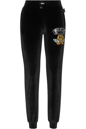 Philipp Plein Pantalones de chándal con cinturilla elástica