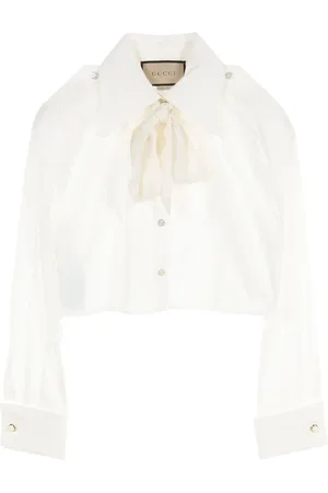 Gucci Camisa de algodón a rayas 2000