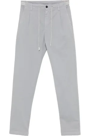 ELEVENTY Pantalones ajustados con pinzas