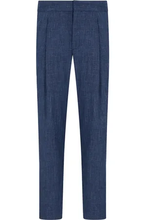 Giorgio Armani Pantalones rectos con pinzas