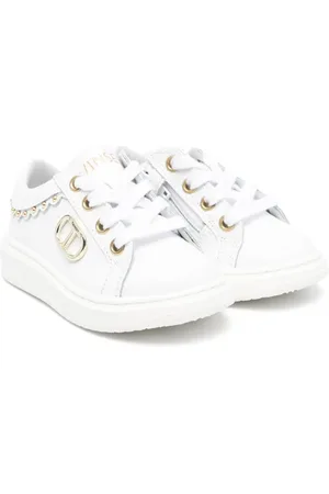 Twin-Set Zapatillas con placa del logo