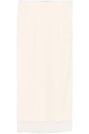 Serafini Falda midi de encaje