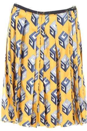 Gucci Falda midi con motivo 2000