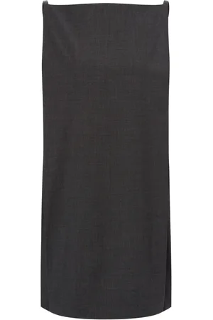 Serafini Vestido tubo con cuello ancho