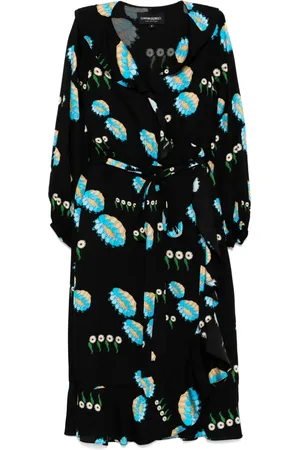 Cynthia Rowley Vestido cruzado
