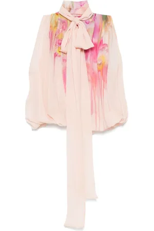 BLUMARINE Blusa con motivo floral