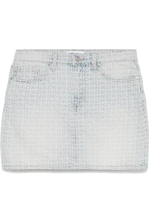 DKNY Falda corta con monograma