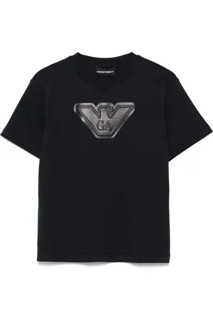 Emporio Armani Camiseta con sello del logo