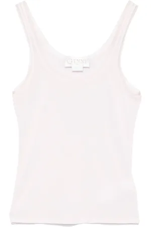 GENNY Camiseta de tirantes de tejido jersey