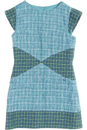 CHANEL Vestido de tweed 1986-1988