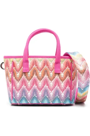 Missoni Bolso de hombro con motivo en zigzag