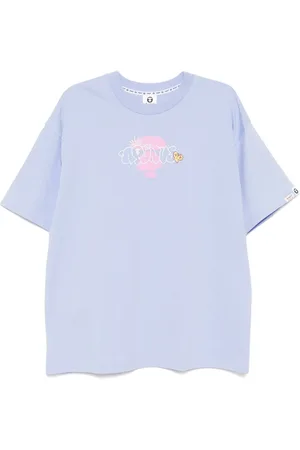 A Bathing Ape Camiseta con logo estampado