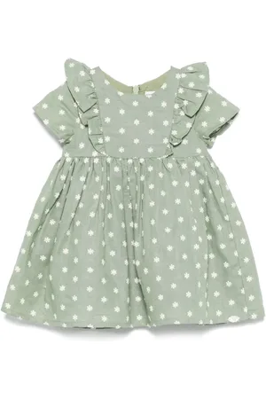 Tartine Et Chocolat Vestido con bordado floral