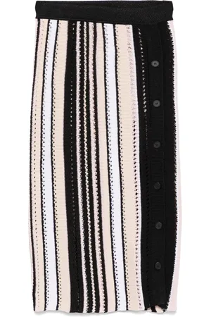 Missoni Falda midi a rayas