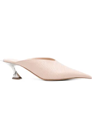 MUGLER Mules Fang con tacón de 55 mm